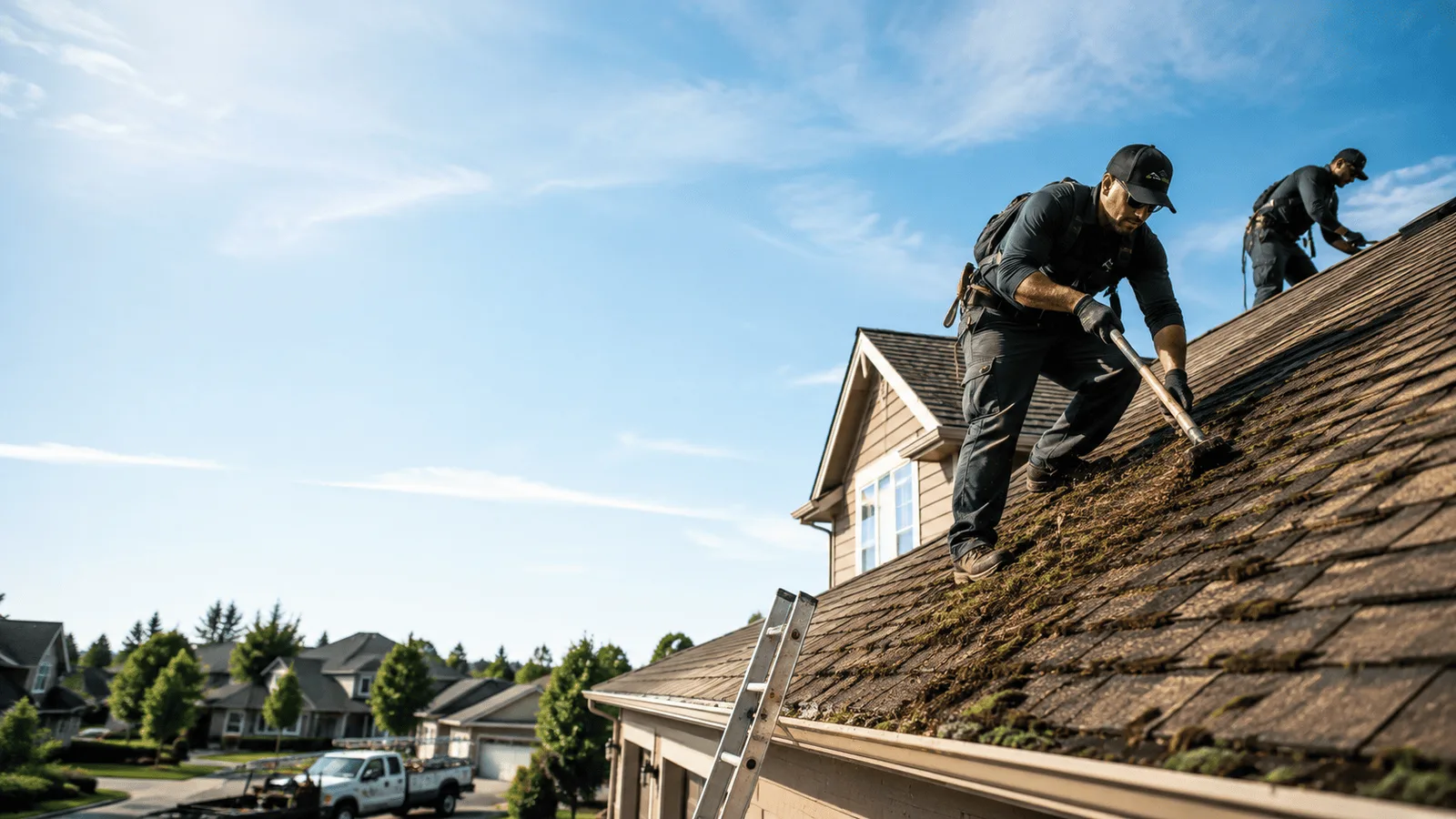 Roof Moss Removal in Loyall, KY near me